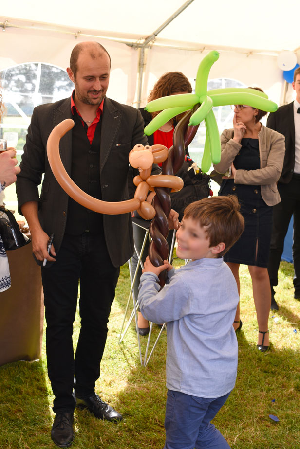 Animation sculptures sur ballons